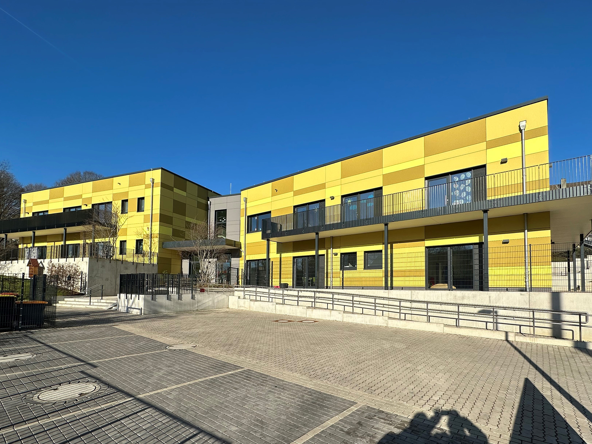 Kindertagesstätte, Neubau, Wuppertal - ah-architektur.de | Alisic-Haverkamp – Wir verfolgen das Ziel, funktionelle, kostenbewusste und ambitioniert gestaltete Architektur zu schaffen, die einen ah-Effekt auslöst.