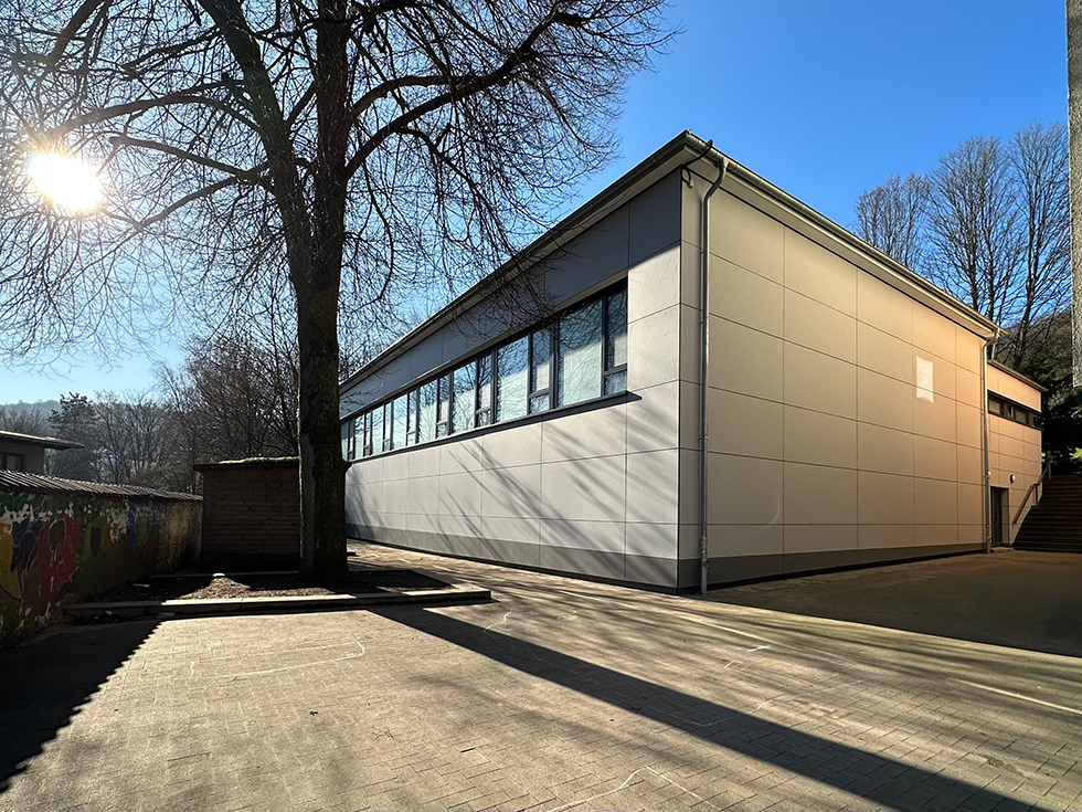 Energetische Sanierung der Turnhalle Königshöhe I 2024