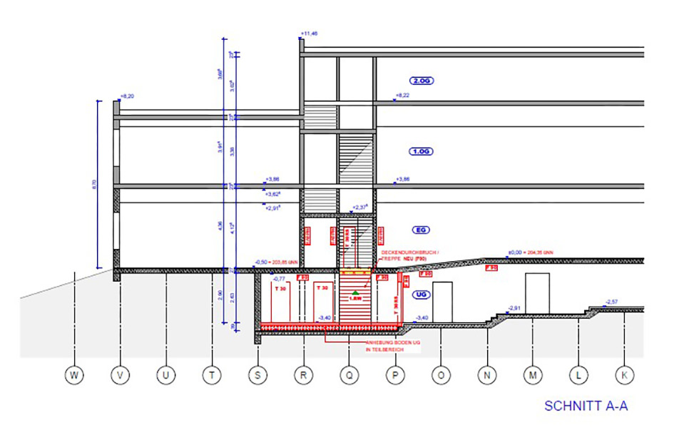 Umbau der Mensa und Anbau an der Gesamtschule Langerfeld, Wuppertal I 2023